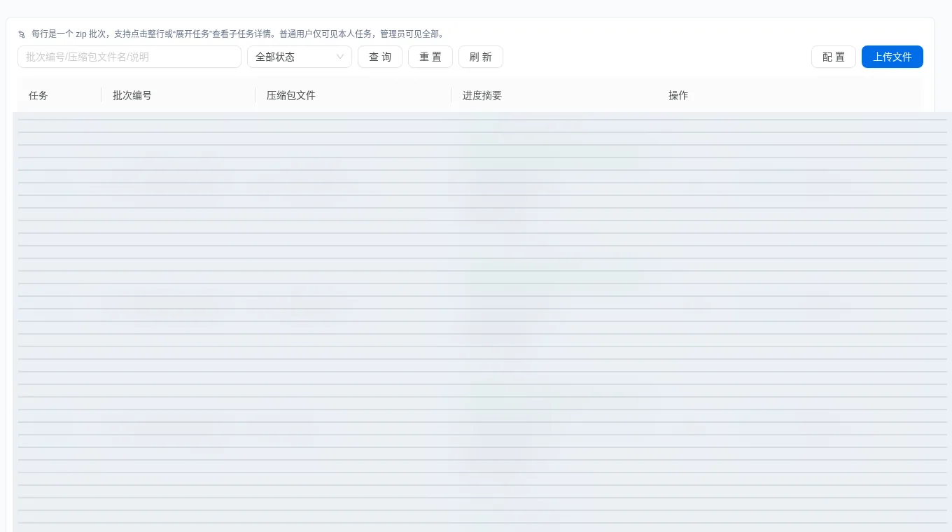 专项数据解析界面，真实平台脱敏截图